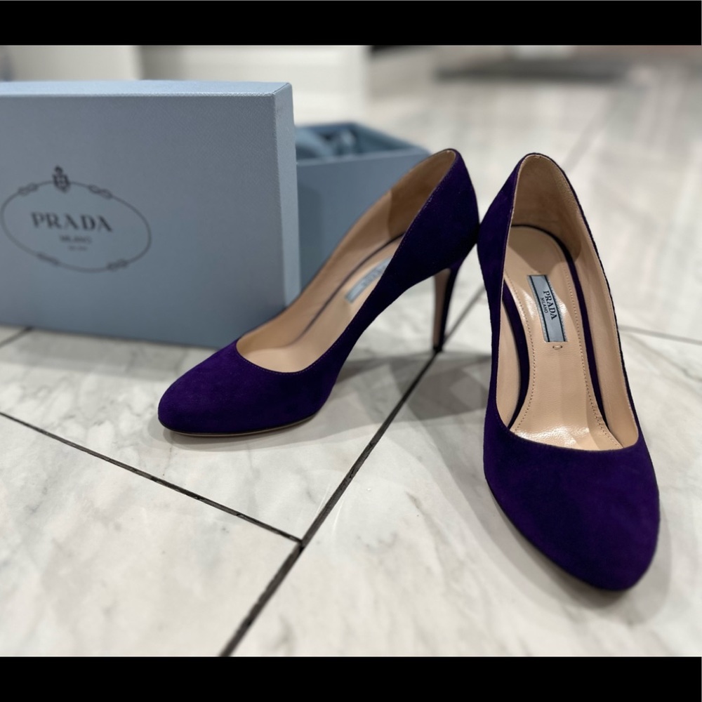 Velvet Prada Shoes